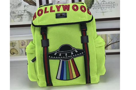 gucci embroidered backpack replica